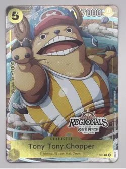 Tony Tony Chopper P-089 Regional Championship Promo Very Rare 2025 One Piece - Image 1