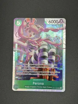 One Piece OP14 The Azure Sea’s Seven - Perona OP14-033 SR ENGLISH - Image 1
