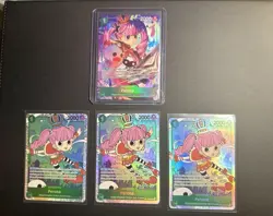 One Piece - x4 Perona (OP12-03) Legacy of the Master (Foil Alt Art & x3 Reg. SR) - Image 1