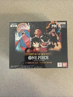 One Piece Emperors In the New World OP09 Booster Box Factory Sealed - Image 1