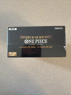 One Piece Emperors In the New World OP09 Booster Box Factory Sealed - Image 3