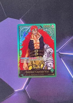 One Piece TCG: Premium Leader Collection ST02-001 Eustass "Captain" Kid - MINT - Image 1