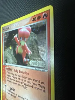 🔥 Magby 58/92 Legend Maker Reverse Holo Pokemon Tcg Card 2006 Near Mint - Image 3