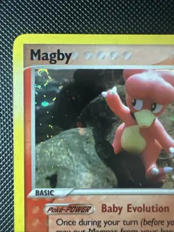 🔥 Magby 58/92 Legend Maker Reverse Holo Pokemon Tcg Card 2006 Near Mint - Image 4