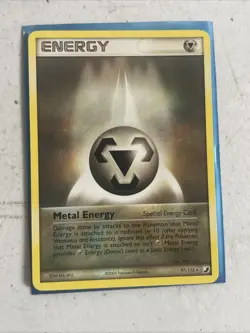 Pokemon EX Unseen Forces 97/115 Card - Metal Energy - Image 1