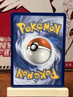 Pokemon TCG Destined Rivals Team Rockets Meowth Illustration Rare Card 203/182 - Image 3