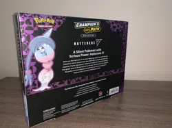 Pokemon Champion's Path Collection Hatterene V box 4 booster packs foil card - Image 4