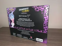 Pokemon Champion's Path Collection Hatterene V box 4 booster packs foil card - Image 5