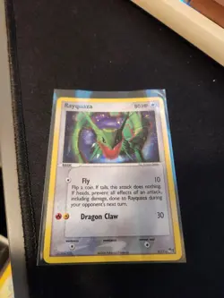 Pokemon TCG Rayquaza Holo Rare Card 3/17 Pop Series 1 Promos - Image 1