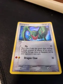 Pokemon TCG Rayquaza Holo Rare Card 3/17 Pop Series 1 Promos - Image 3