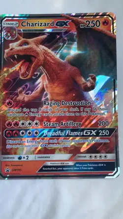 Charizard GX - (SM Black Star Promo) SM195 Jumbo Cards Holo - Image 2