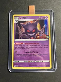 Gengar - (Prerelease) SWSH241 SWSH: Sword & Shield Promo Cards Holo NM - Image 1