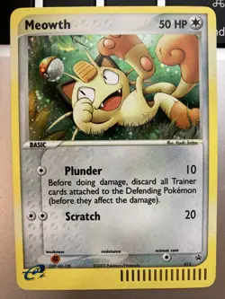 Meowth - 013 - Holo - Nintendo Black Star Promo -Pokemon Card - NM/M - Image 1
