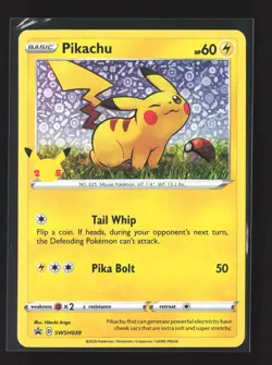 Pokemon SWSH: Sword & Shield Promo Cards #SWSH039 Promo Pikachu Holo - Image 1
