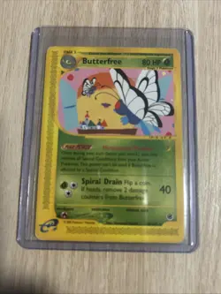 Butterfree - 38/165 - Rare - Expedition - Pokemon Card - LP - Image 1