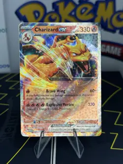 Charizard ex 6/165 Pokemon Card TCG 2023 Double Rare Holo EX/NM - Image 1