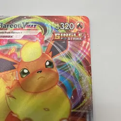 Pokemon TCG Flareon VMAX Full Art Ultra Rare Holo Card 018/203. - Image 3