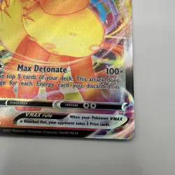Pokemon TCG Flareon VMAX Full Art Ultra Rare Holo Card 018/203. - Image 4