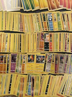 575+ Pokemon Card Lot + 8 Empty Tins - Sun&Moon / Sword&Shield Era - Image 2