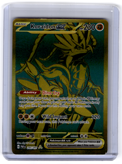 Koraidon ex 245/091 Paldean Fates Full Art Ultra Rare Holo Pokemon Card NM - Image 1