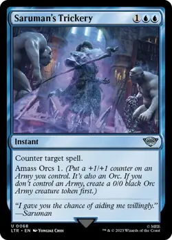 [MTG] Saruman's Trickery (0068) (LTR) NM - Image 1