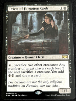 1x MTG Priest of Forgotten Gods - Ravnica Allegiance (RNA) #83 - Image 1