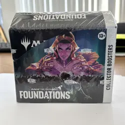 Magic the Gathering Foundations Collector Booster Box English - MTG - Sealed - Image 1