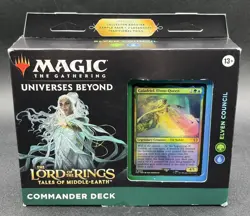 MAGIC THE GATHERING MTG LORD OF THE RINGS LOTR ELVEN COUNCIL COMMAND (MVP035104) 195166205052 - Image 1