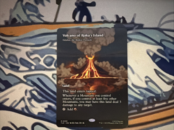 MTG Avatar The Last Airbender Volcano of Roku's Island Borderless (Nonfoil) 0061 - Image 1