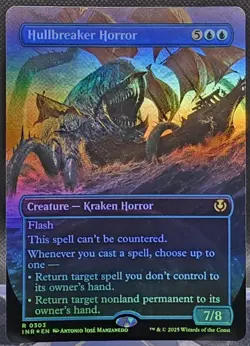 Hullbreaker Horror #303 Innistrad Remastered Borderless Foil Rare - Image 1