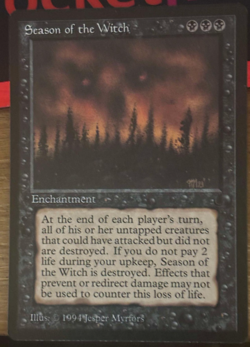 Season of the Witch Near Mint,The Dark MTG Magic - Image 1