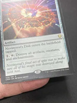 ***Nevinyrral's Disk Crimped*** MTG Commander Magic Kid Icarus - Image 3