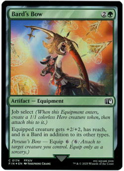 Bard's Bow (Foil) - 0174 - Final Fantasy - MTG - NM/M - Image 1