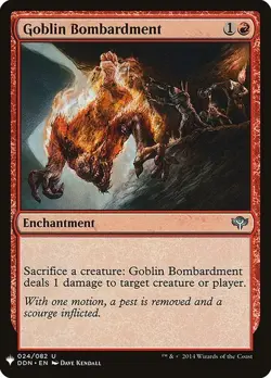 MTG - Goblin Bombardment - The List - Magic the Gathering - Image 1
