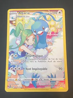 CARTE POKEMON ALTARIA TG11/TG30 FR ULTRA RARE EB TEMPETE ARGENTEE - NM/M - Image 1