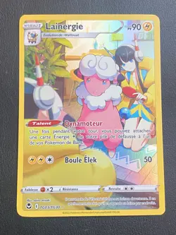 CARTE POKEMON LAINERGIE TG03/TG30 FR ULTRA RARE EB TEMPETE ARGENTEE - NEUF - Image 1