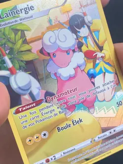 CARTE POKEMON LAINERGIE TG03/TG30 FR ULTRA RARE EB TEMPETE ARGENTEE - NEUF - Image 2