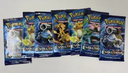 1x Pokemon XY Evolutions Booster Pack - Random Art - Read Description - Image 1