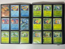 Pokemon 151 Complete Base Master Set in Binder - Image 2