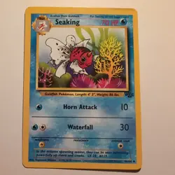 Seaking - Pokemon TCG Karte - Jungle - 46/64 - 1999 - English - Image 1
