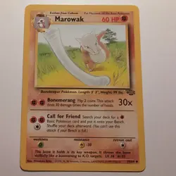 Marowak - Pokemon TCG Karte - Jungle - 39/64 - 1999 - English - Image 1