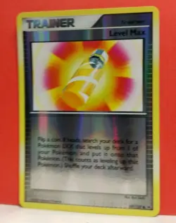 Level Max 107/127 Reverse Holo Platinum Pokemon Card Nintendo 2009 - Image 3
