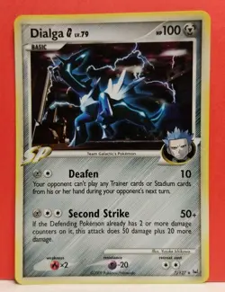 Dialga [G] - 7/127 Platinum Reverse Holo Pokemon Card Nintendo 2009 - Image 1