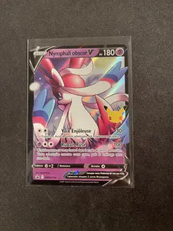 Carte Pokemon Nymphali Obscur V SWSH134 Celebrations 25 ans FR - Image 1