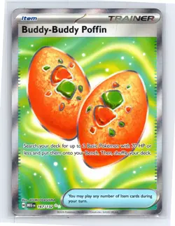 Pokemon TCG - ME01 Mega Evolution - Buddy-Buddy Poffin Ultra Rare 167/132 - Image 1