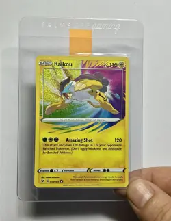Raikou 050/185 (NM) Holo Rare Sword & Shield: Vivid Voltage 2020 Pokemon - Image 3