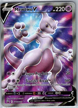 Mewtwo V SWSH229 SWSH: Sword & Shield Promo Cards - Pokemon Card - NM - Image 1