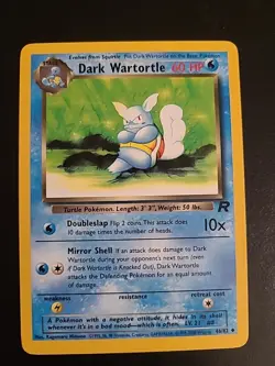 Dark Wartortle - 46/82 Team Rocket Set - Pokemon WOTC Vintage - NM/LP - Image 1