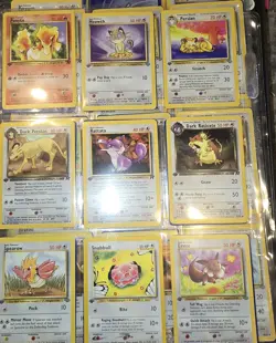 Pokemon Cards Lot Vintage 1st Edition Cards Jungle, Fossil Neo, Gym All Vintage - Image 4