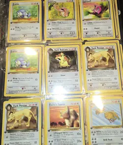 Pokemon Cards Lot Vintage 1st Edition Cards Jungle, Fossil Neo, Gym All Vintage - Image 5